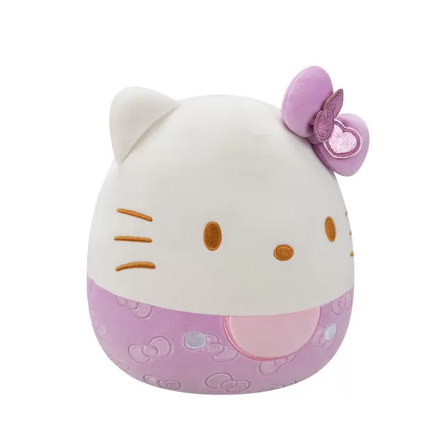 Мягкая игрушка Squishmallows – Хеллоу Китти в фиолетовом (20 cm)