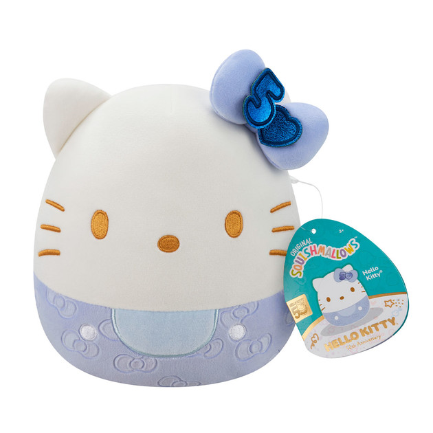 Мягкая игрушка Squishmallows – Хеллоу Китти в синем (20 cm)