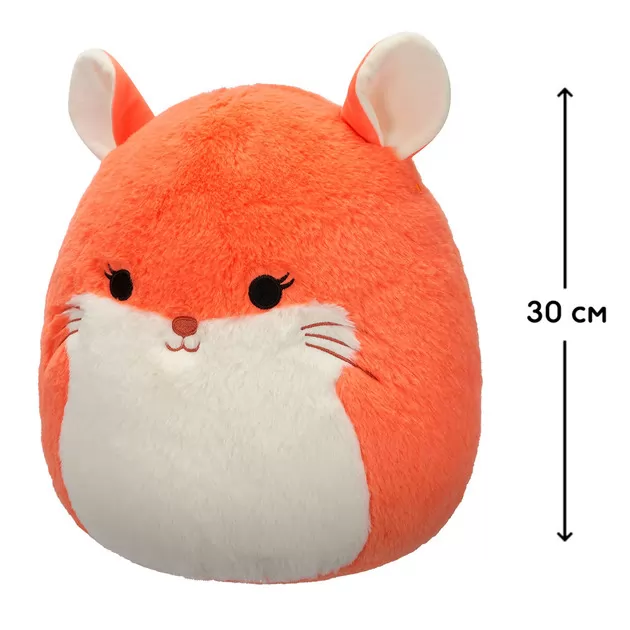 Мягкая игрушка Squishmallows - Шиншилла Эрика (30 cm)