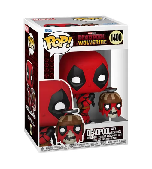 Набор игровых фигурок Funko POP! серии Дэдпул 3" - Дэдпул с Хэдпулом" - 79768_1.jpg - № 1