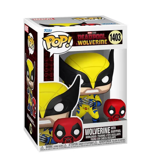 Набор игровых фигурок Funko POP! серии Дэдпул 3" - Росомаха с Бэбипулом" - 82382_1.jpg - № 1
