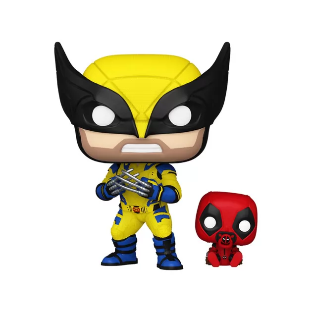 Набор игровых фигурок Funko POP! серии Дэдпул 3" - Росомаха с Бэбипулом"