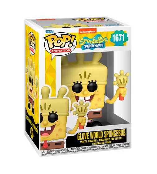 Игровая фигурка Funko POP! - Губка Боб с перчаткой-фонариком - 75734_3.jpg - № 3