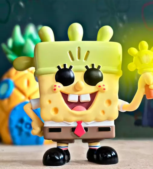 Игровая фигурка Funko POP! - Губка Боб с перчаткой-фонариком - 75734_2.jpg - № 2