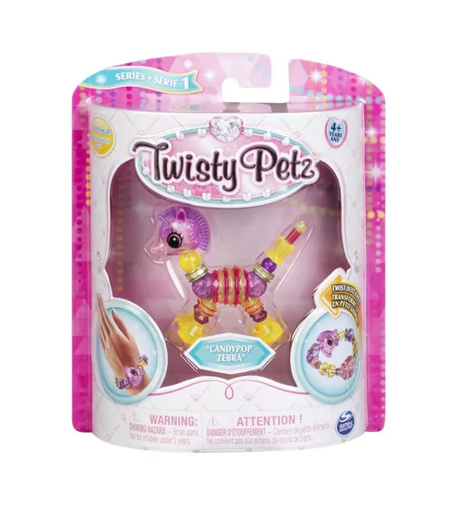 Игрушка Twisty Petz Серии Модное Превращение -Зебра Кенди - 20105841_3.jpg - № 3