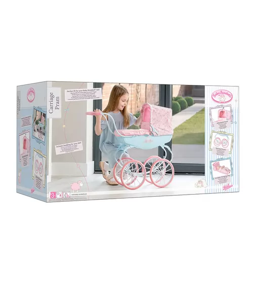 Коляска Для Куклы Baby Annabell - Винтаж яркая - 1423573_3.jpg - № 3