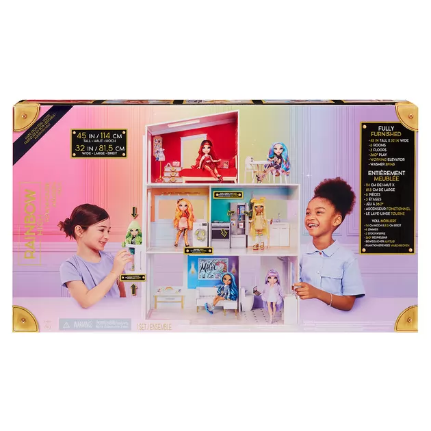 Игровой набор Rainbow High – Радужный таунхаус
