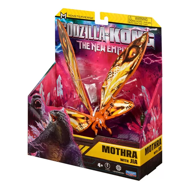Набор фигурок Godzilla vs. Kong - Мотра с Джией