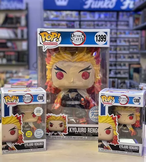 Игровая фигурка Funko POP! cерии Убийца демонов" - Ренгоку (26 cm)" - 71281_2.jpg - № 2