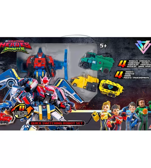Игровой набор Dinoster - Быстрая трансформация - EU580810A_9.jpg - № 9