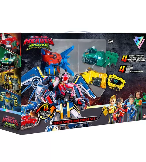 Игровой набор Dinoster - Быстрая трансформация - EU580810A_10.jpg - № 10