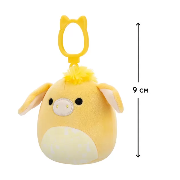 Мягкая игрушка на клипсе Squishmallows – Ослик Гевин
