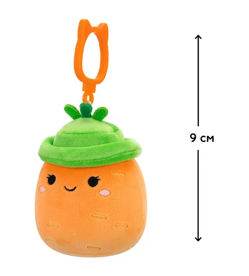 Мягкая игрушка на клипсе Squishmallows – Морковка Каролина - SQCP00462_2.jpg - № 2