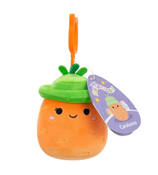 Мягкая игрушка на клипсе Squishmallows – Морковка Каролина - SQCP00462_7.jpg - № 7