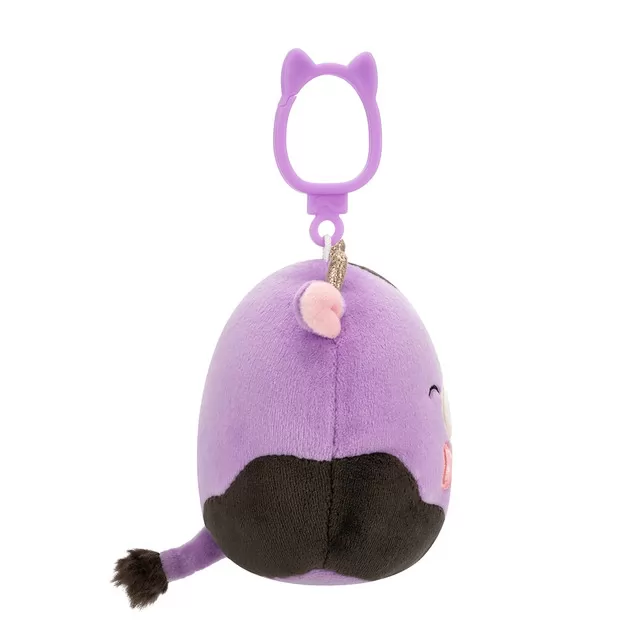 Мягкая игрушка на клипсе Squishmallows – Коровка Алекси