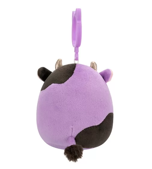 Мягкая игрушка на клипсе Squishmallows – Коровка Алекси - SQCP00463_4.jpg - № 4