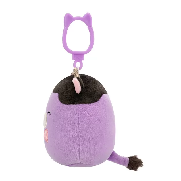 Мягкая игрушка на клипсе Squishmallows – Коровка Алекси