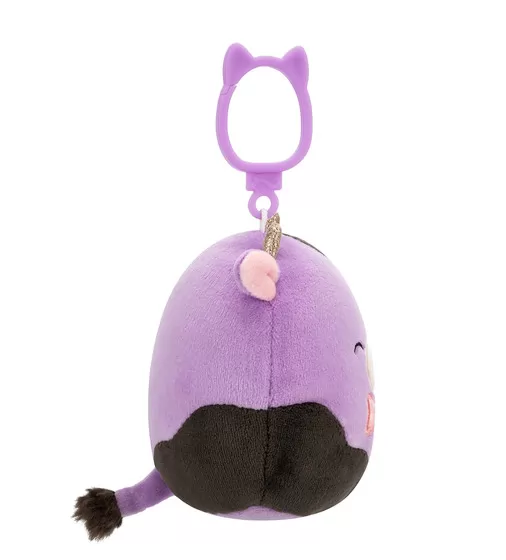 Мягкая игрушка на клипсе Squishmallows – Коровка Алекси - SQCP00463_5.jpg - № 5