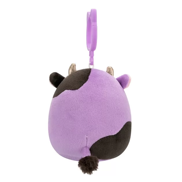 Мягкая игрушка на клипсе Squishmallows – Коровка Алекси