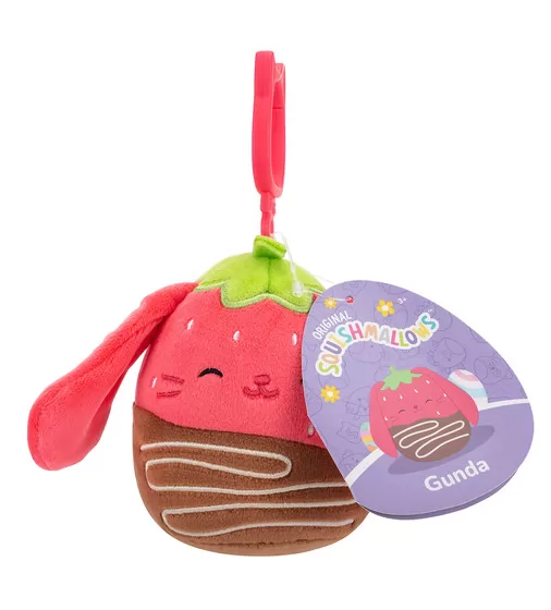 Мягкая игрушка на клипсе Squishmallows – Кролик Гунда - SQCP00464_7.jpg - № 7
