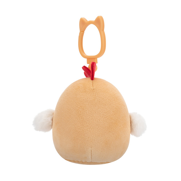Мягкая игрушка на клипсе Squishmallows – Петушок Рути