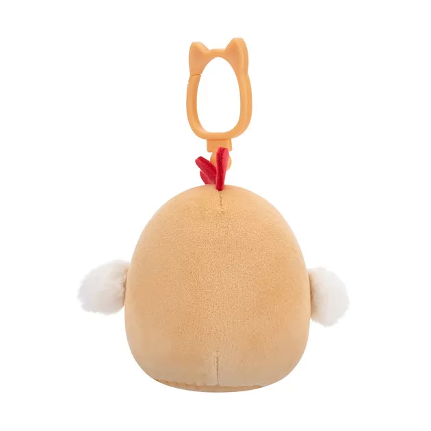 Мягкая игрушка на клипсе Squishmallows – Петушок Рути
