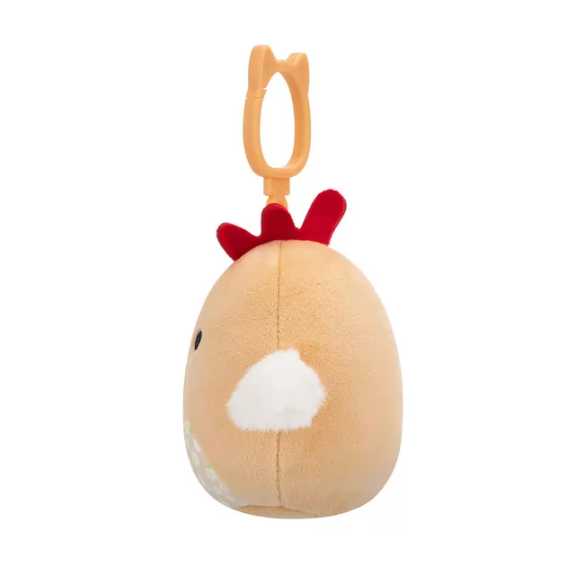 Мягкая игрушка на клипсе Squishmallows – Петушок Рути