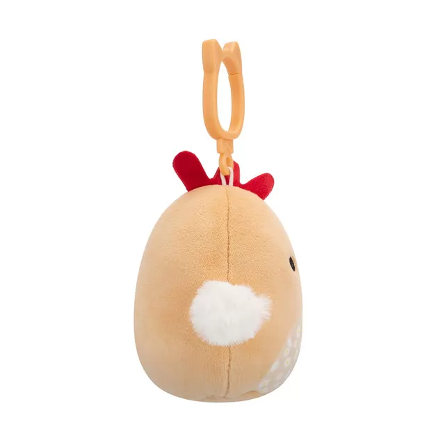 Мягкая игрушка на клипсе Squishmallows – Петушок Рути