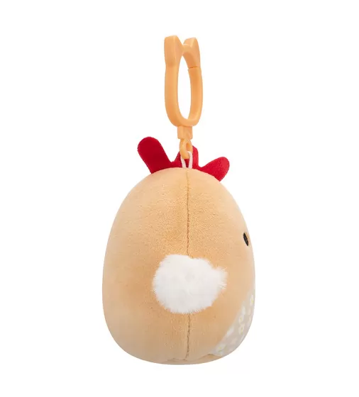 Мягкая игрушка на клипсе Squishmallows – Петушок Рути - SQCP00465_5.jpg - № 5
