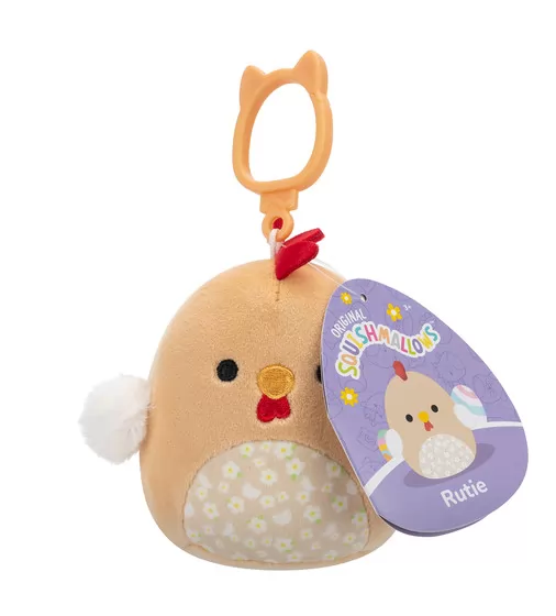 Мягкая игрушка на клипсе Squishmallows – Петушок Рути - SQCP00465_7.jpg - № 7