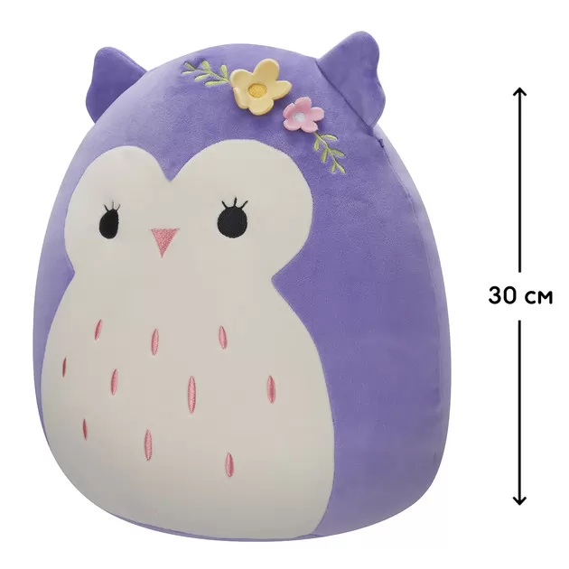 Мягкая игрушка Squishmallows - Сова Холли (30 cm)