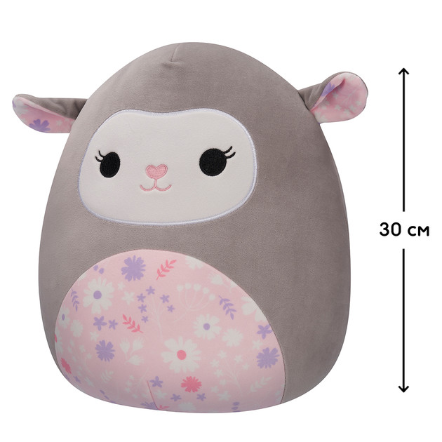 Мягкая игрушка Squishmallows - Серый ягненок (30 cm)