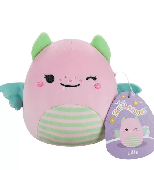 Мягкая игрушка Squishmallows - Розовый Дино (13 cm) - SQER01180_7.jpg - № 7