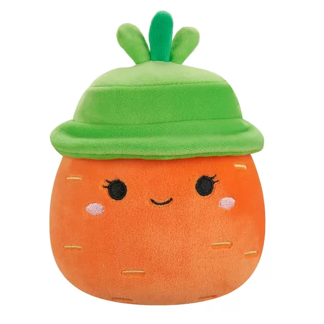 Мягкая игрушка Squishmallows - Морковка Каролина в шляпе (13 cm)