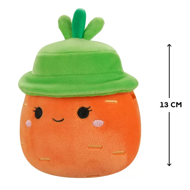 Мягкая игрушка Squishmallows - Морковка Каролина в шляпе (13 cm)