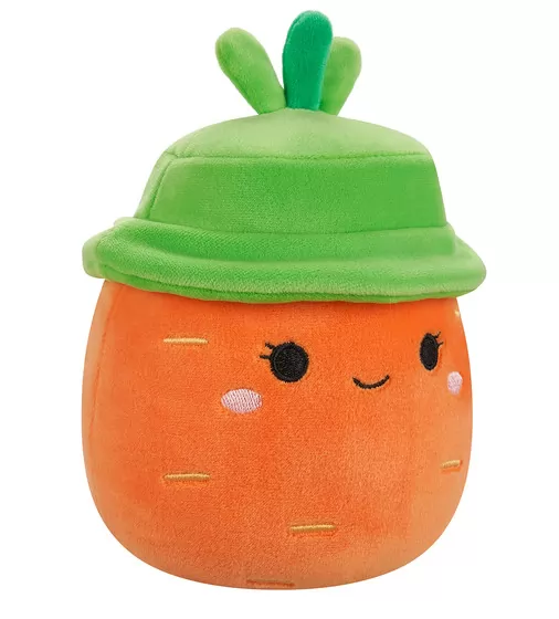 Мягкая игрушка Squishmallows - Морковка Каролина в шляпе (13 cm) - SQER01182_6.jpg - № 6