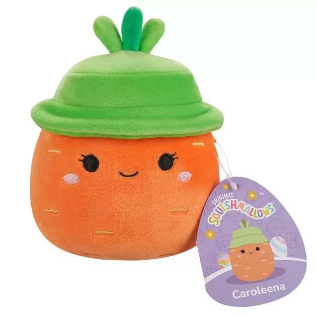 Мягкая игрушка Squishmallows - Морковка Каролина в шляпе (13 cm)