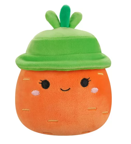 Мягкая игрушка Squishmallows - Морковка Каролина в шляпе (13 cm) - SQER01182_1.jpg - № 1