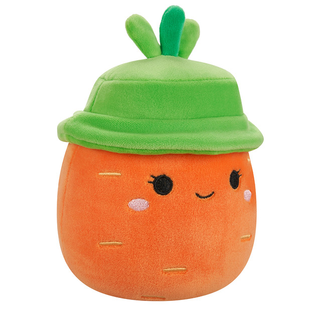 Мягкая игрушка Squishmallows - Морковка Каролина в шляпе (19 cm)