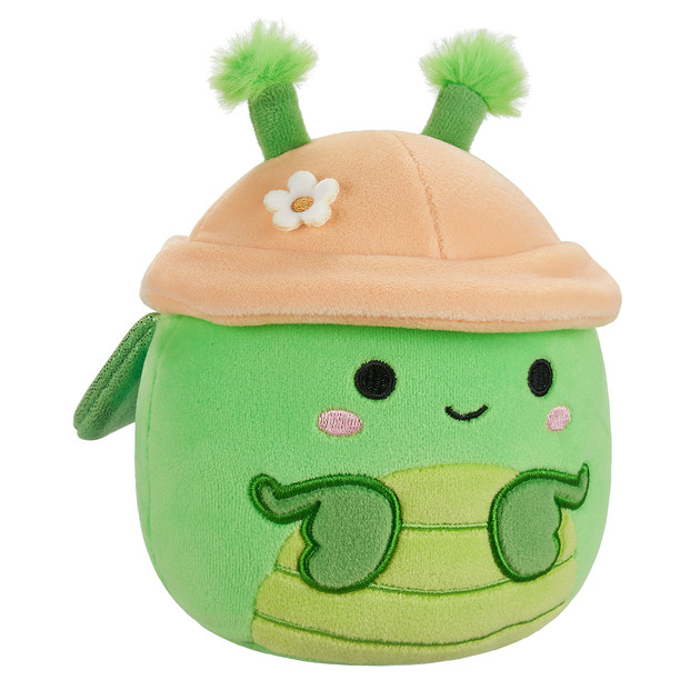 Мягкая игрушка Squishmallows - Богомол Трентон в шляпе (19 cm)