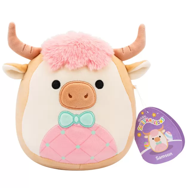 Мягкая игрушка Squishmallows - Коровка Самсон (19 cm)