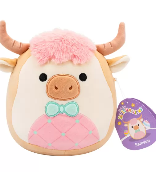 Мягкая игрушка Squishmallows - Коровка Самсон (19 cm) - SQER01229_7.jpg - № 7