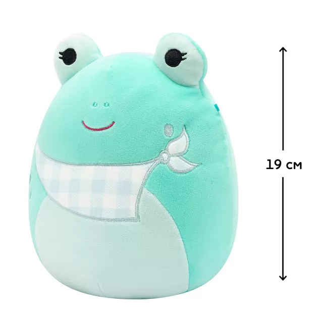 Мягкая игрушка Squishmallows - Жабка Нови (19 cm)