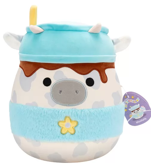 Мягкая игрушка Squishmallows – Серая коровка (30 cm) - SQER01263_7.jpg - № 7