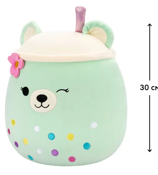 Мягкая игрушка Squishmallows – Мятный медведь (30 cm) - SQER01266_2.jpg - № 2