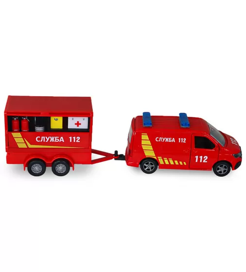 Игровой набор - Volkswagen Служба 112 (с прицепом) - 520322.270_6.jpg - № 6