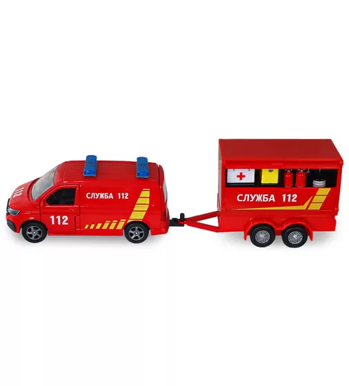 Игровой набор - Volkswagen Служба 112 (с прицепом) - 520322.270_2.jpg - № 2