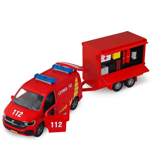 Игровой набор - Volkswagen Служба 112 (с прицепом) - 520322.270_9.jpg - № 9