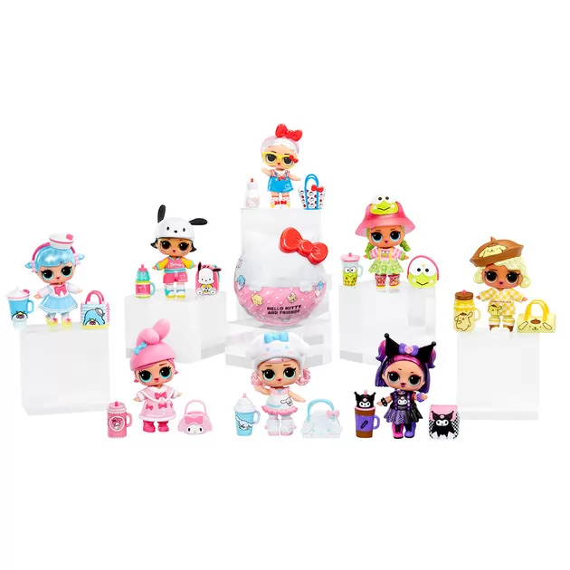 Игровой набор с куклой L.O.L. Surprise! серии Loves Hello Kitty" – Hello Kitty и друзья"