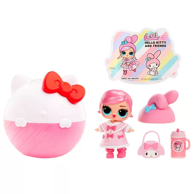 Игровой набор с куклой L.O.L. Surprise! серии Loves Hello Kitty" – Hello Kitty и друзья"